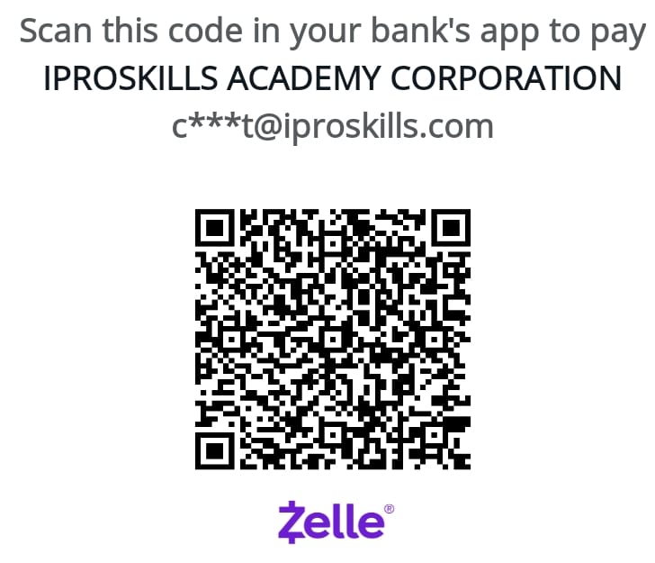 payment via Zelle