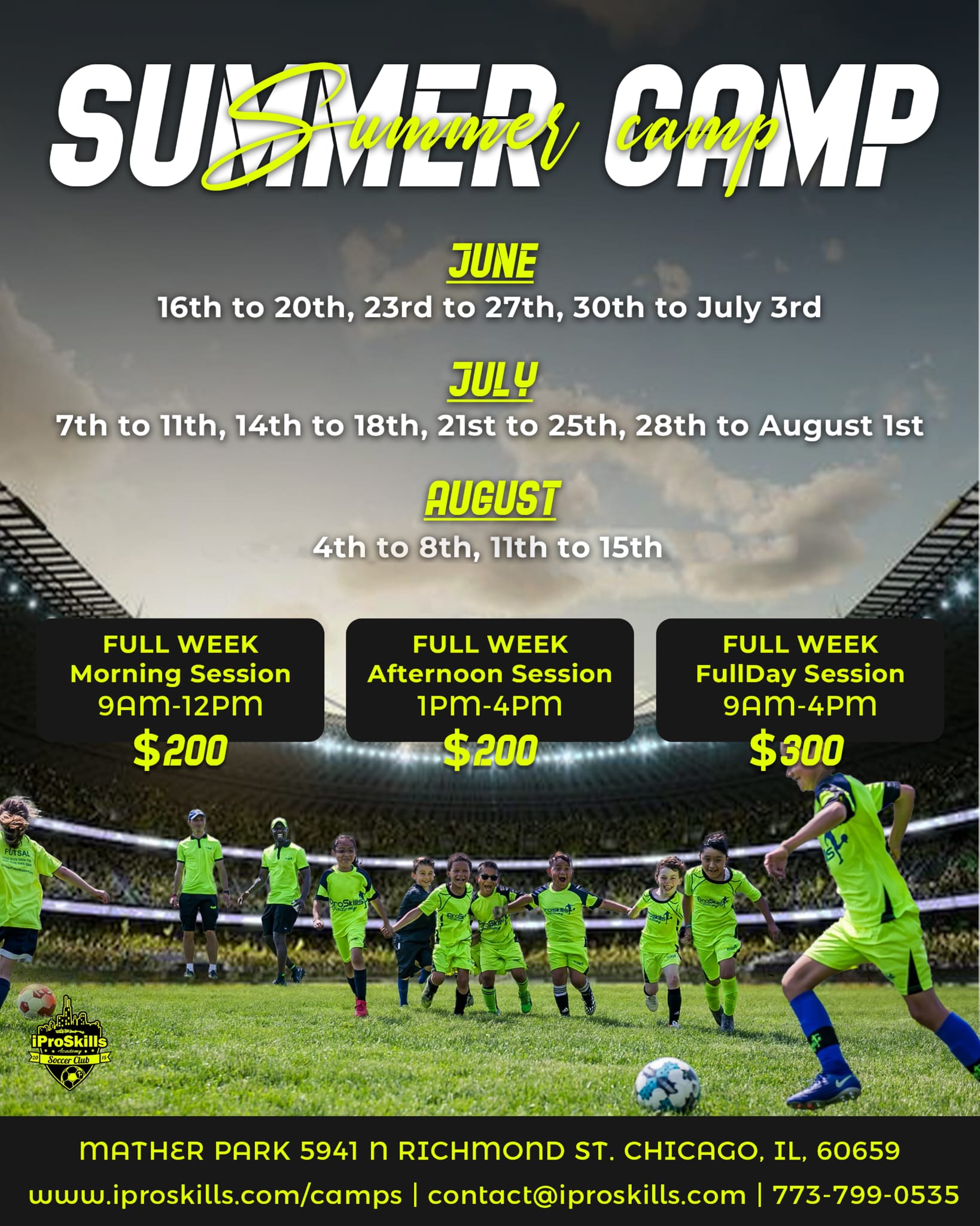 Soccer Summer Camp 2025